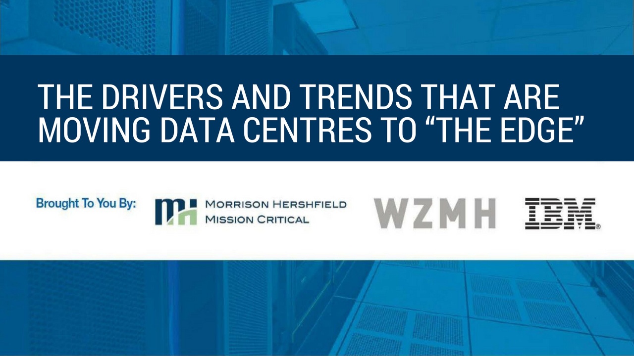 The Drivers and Trends That Are Moving Data Centres Towards 