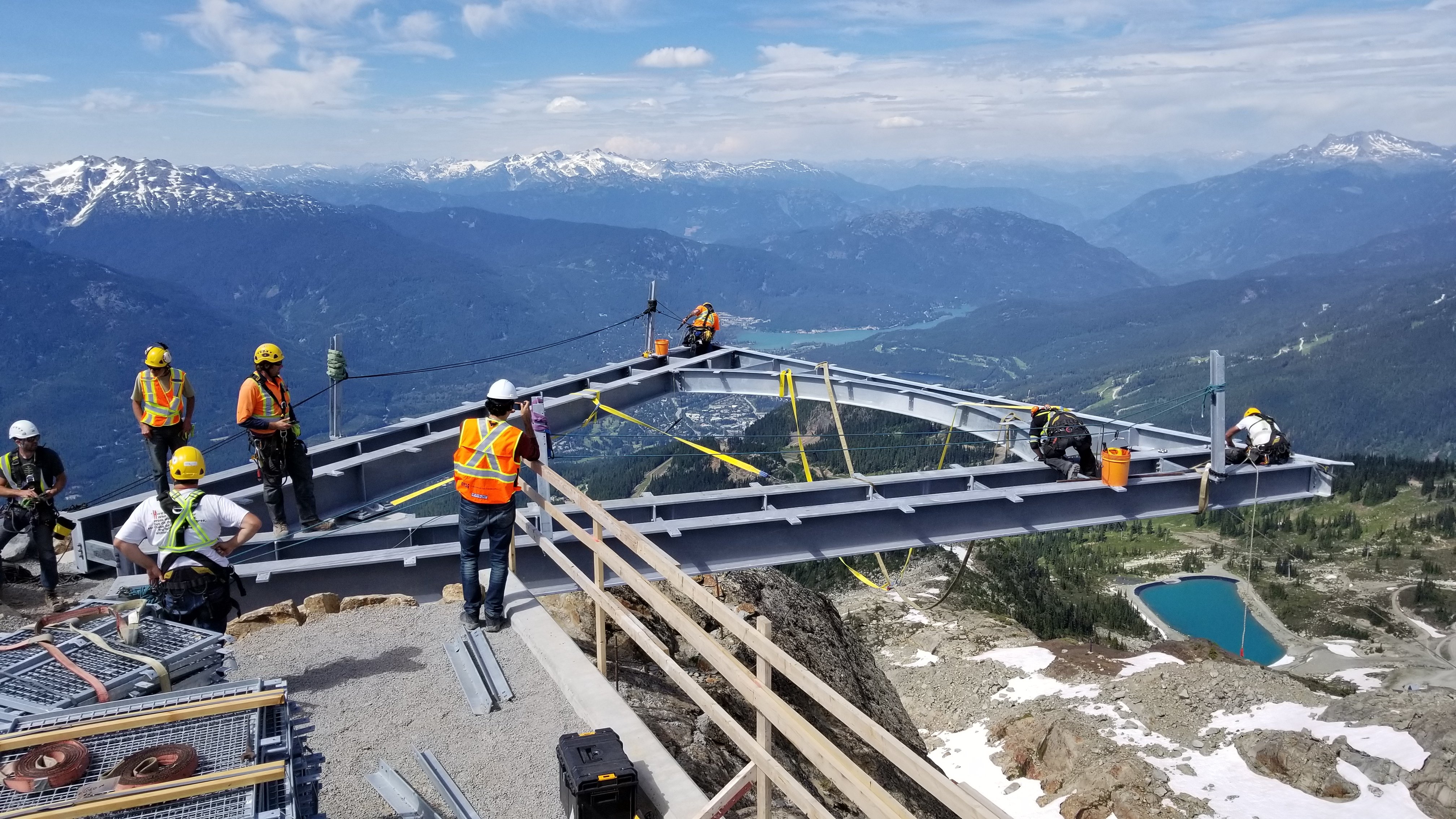 18-07-17 - Inspection of the Ravensclaw View Deck Installation 2