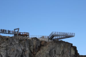 18-08-04 - Cliffwalk and Skybridge West Abutment at Final Inspection