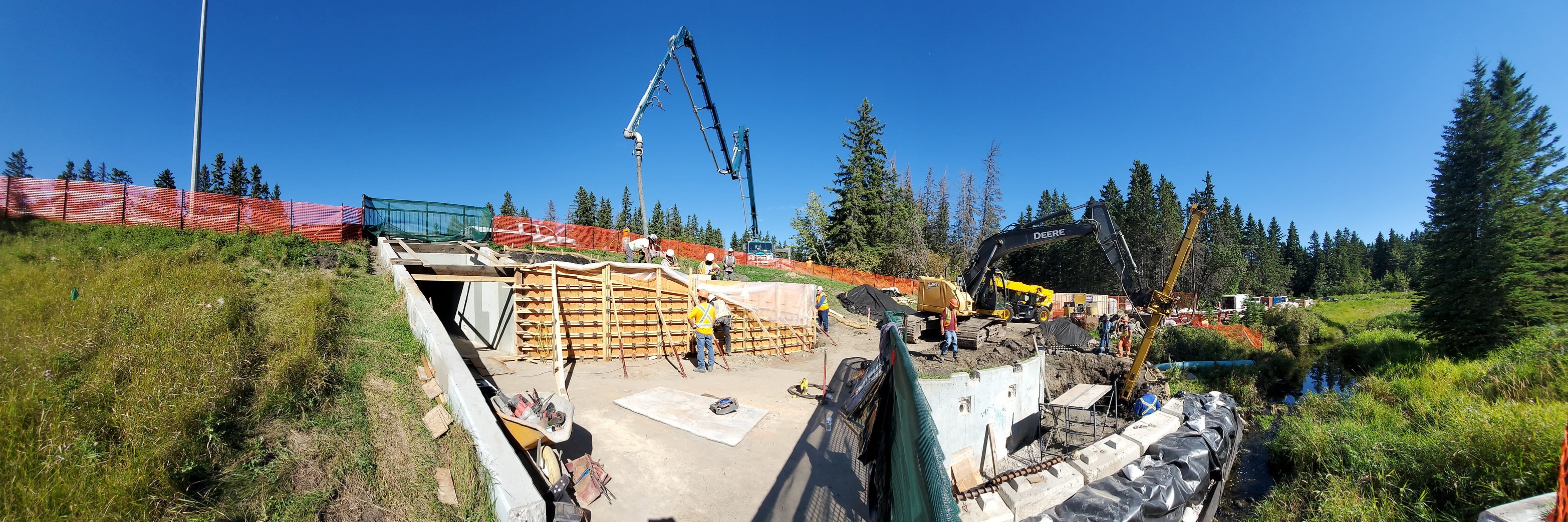 32nd Street Piper Creek Construction - Summer