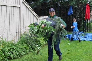 Morrison Hershfield volunteering in the Fairlea Court community