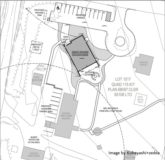 Potlach House Site_Architect Image