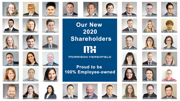 2020 New Shareholders - Morrison Hershfield