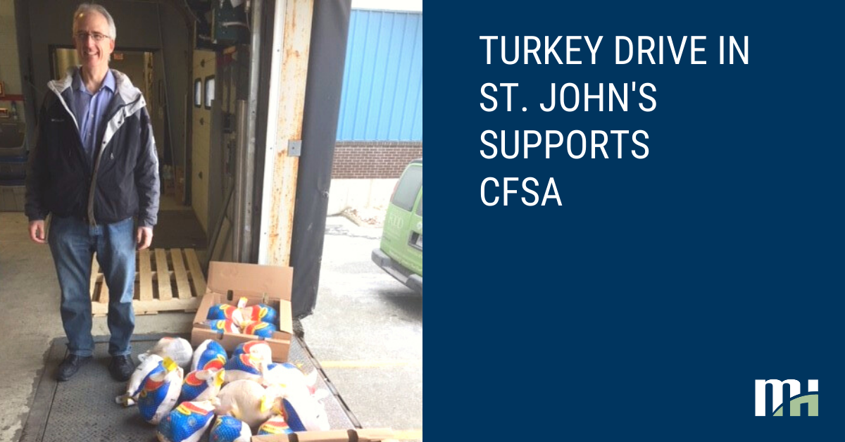 Turkey Drive in St. John's Supports CFSA