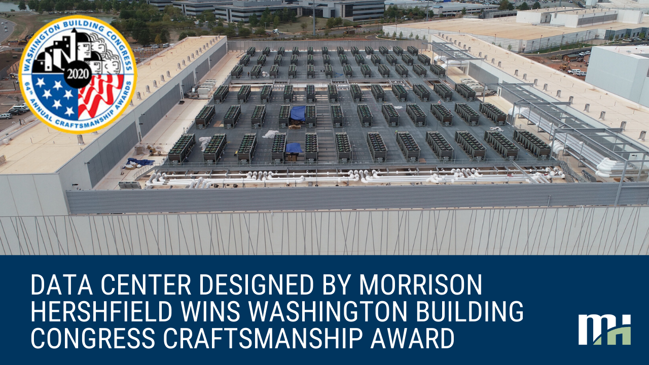 Loudoun Data Center Wins Washington Building Congress Craftsmanship Award