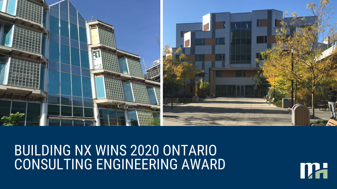 Building NX Wins 2020 Ontario Consulting Engineering Award