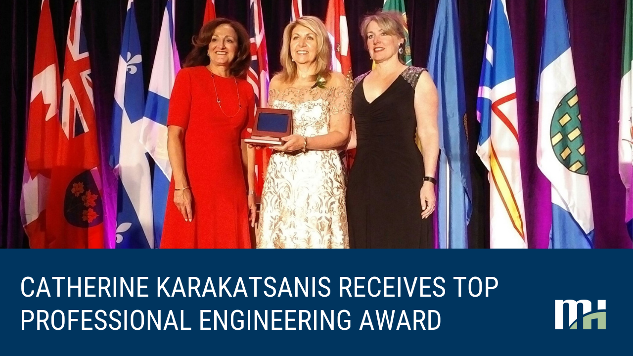 Morrison Hershfield’s Catherine Karakatsanis Receives Top Professional Engineering Award
