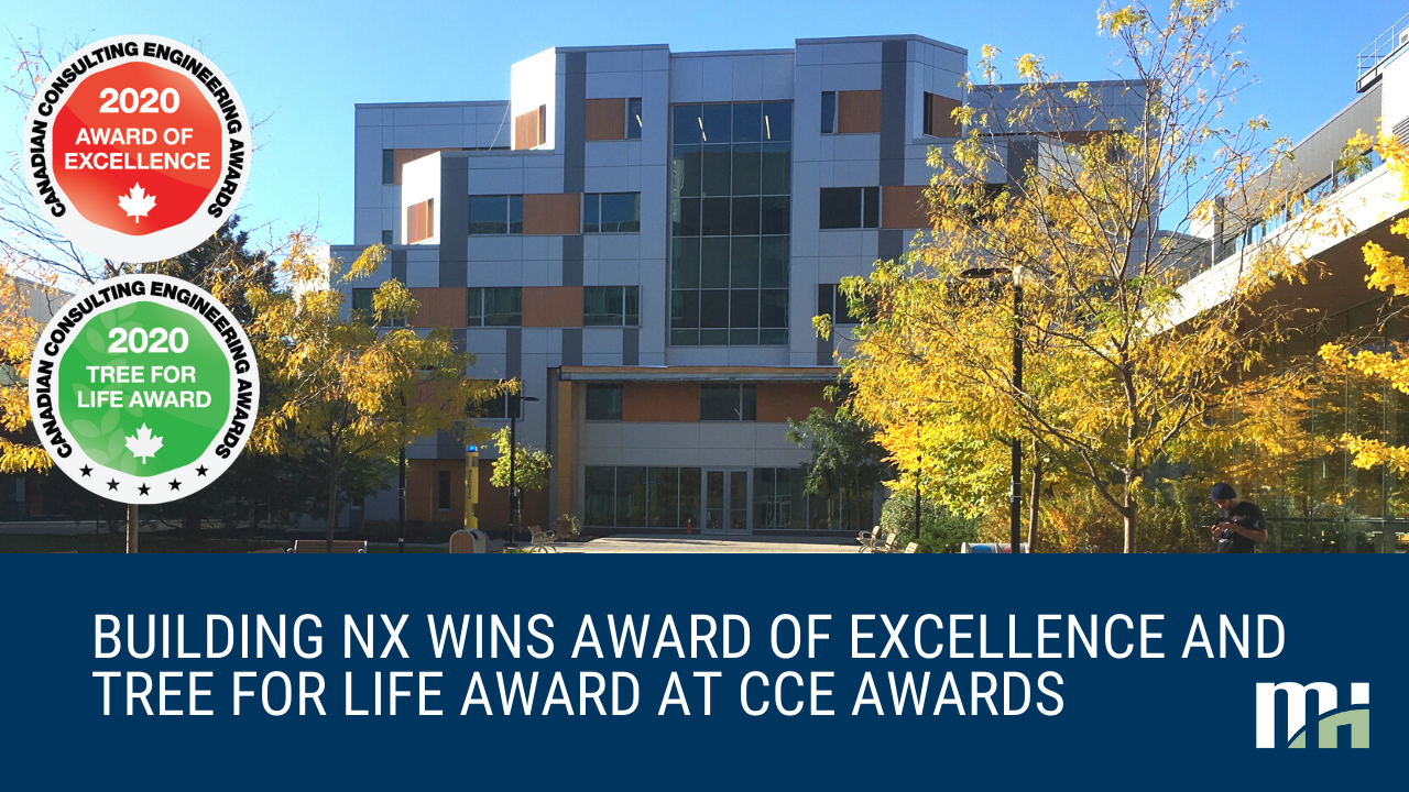 Building NX Wins Award of Excellence and Tree For Life Award at CCE Awards