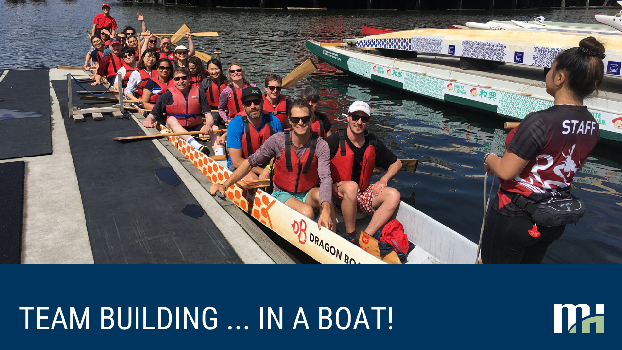 Team Building ... In A Boat!