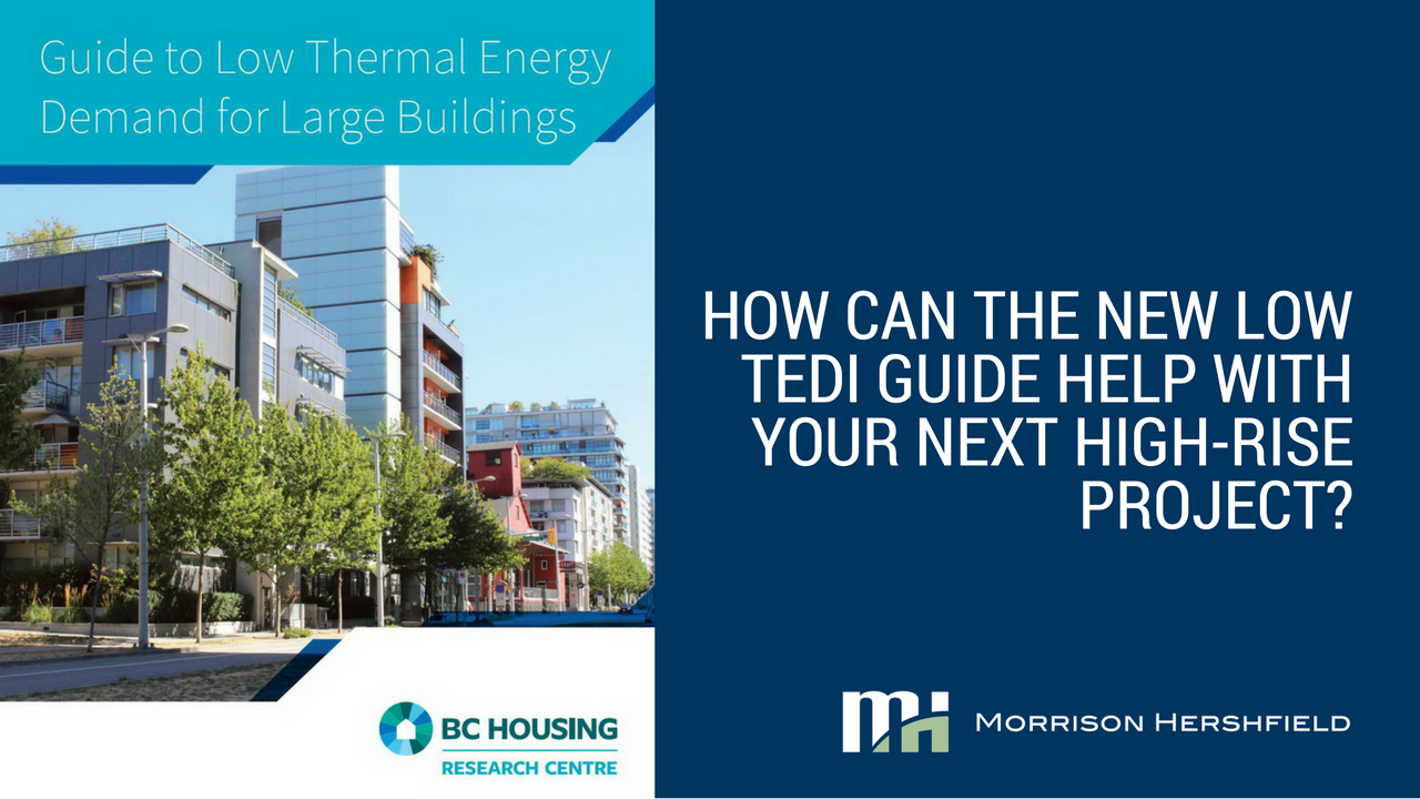 How can the new Low TEDI Guide help with your next high-rise project?
