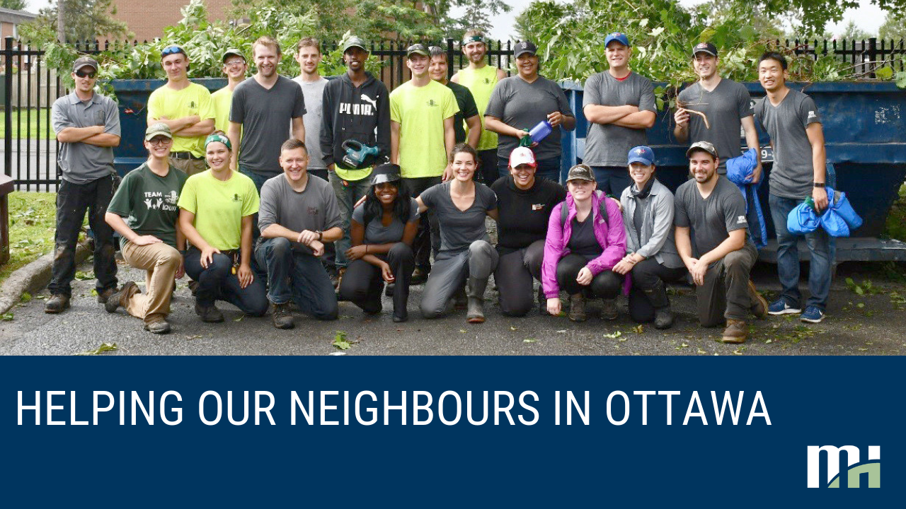 Helping our Neighbours in Ottawa