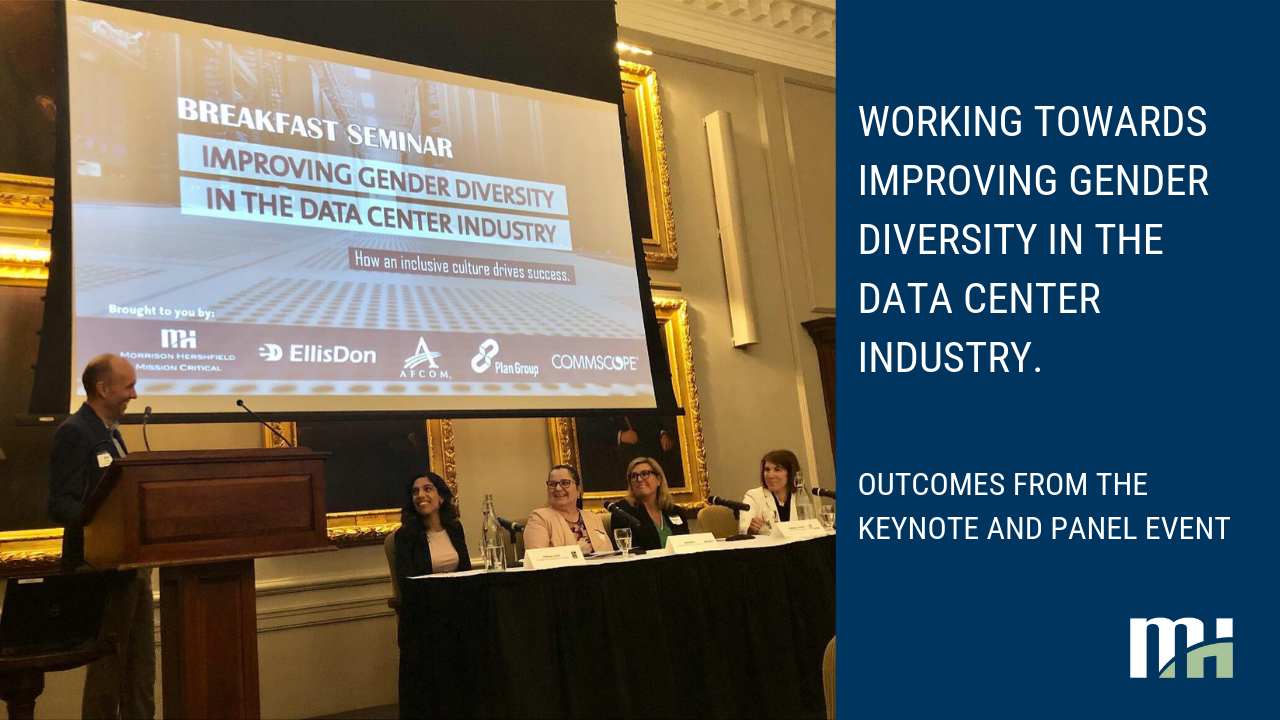 Working Towards Improving Gender Diversity in the Data Center Industry