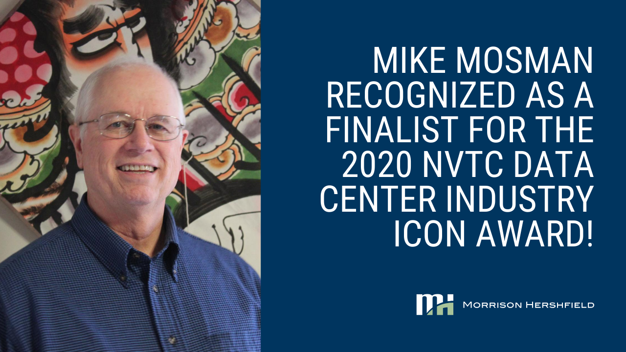 Mike Mosman Recognized as a Finalist for the NVTC Data Center Industry Icon Award