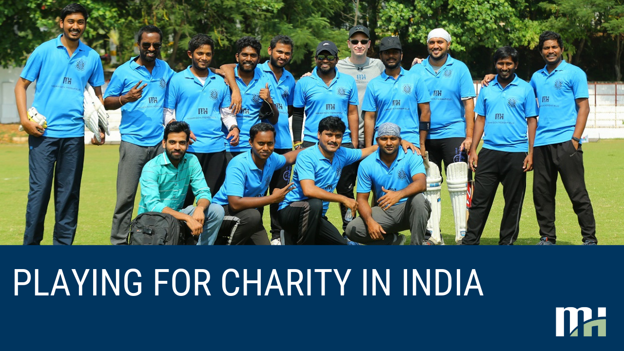 Playing for Charity in India