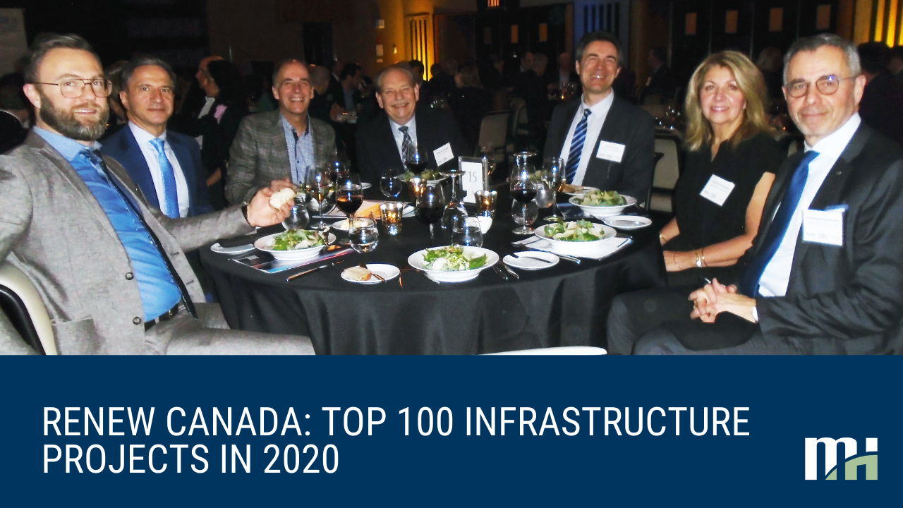 Morrison Hershfield Maintains Platinum Elite Status - Canada's Top 100 Infrastructure Projects