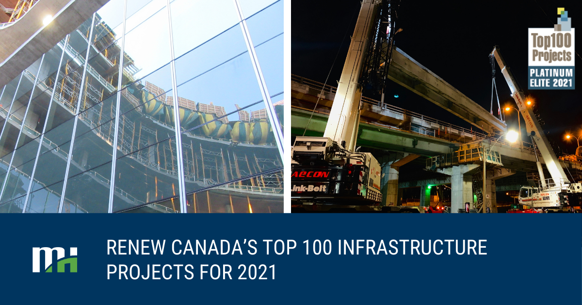 Top 100 Infrastructure Projects in Canada